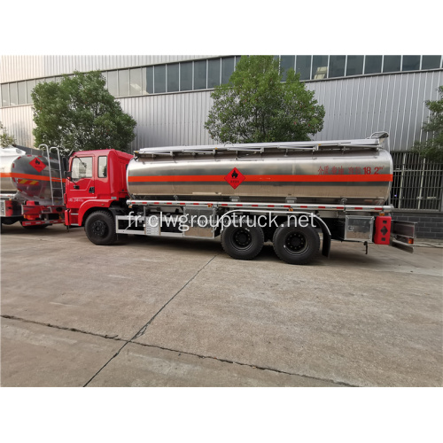 Camion-citerne d&#39;huile en acier inoxydable en alliage d&#39;aluminium Dongfeng
